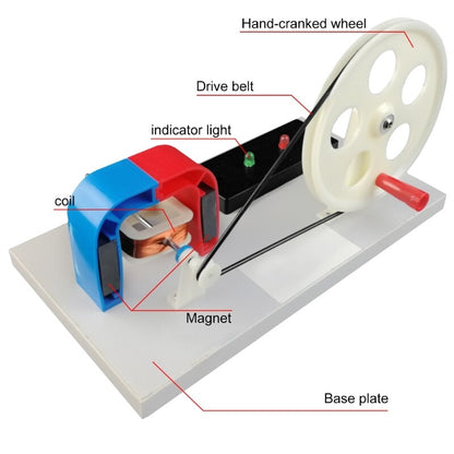 ya 26 Hand Crank AC & D-C Generator Manual Generator Physics Hand Cranked Generator