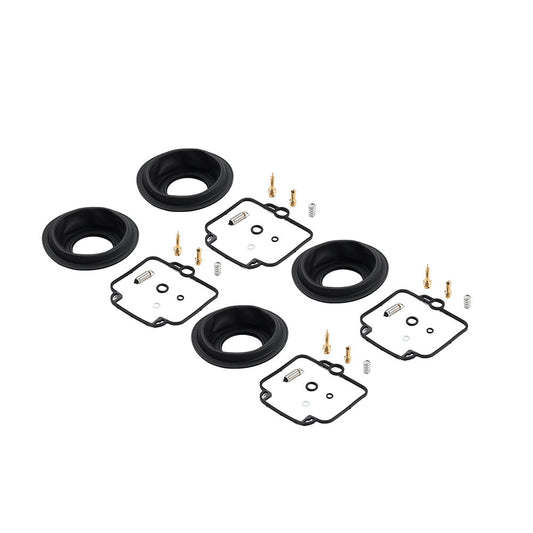 ya 4 6.17 Carburetor Repair Kit Carb Plunger Diaphragm for Suzuki GSX750F GR78A 1989-1996