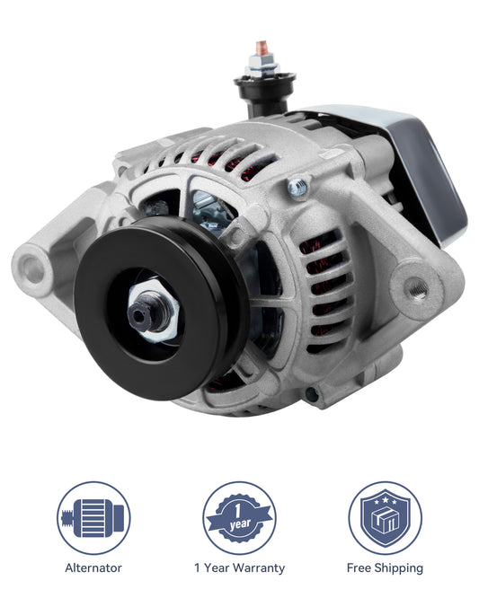 ya 27 7.2 1PC Silver 12V 35A Alternator Fit for Chrome for Mini GM 1 Wire SBC BBC for Chevy Race