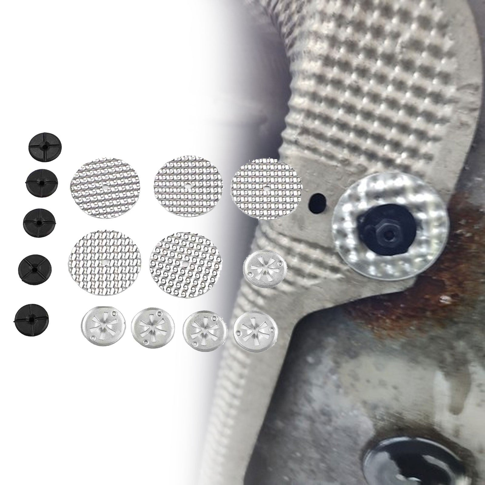 ya 1 7.4 15PCS Repair Kit Anti-corrosion Materials Compatibility Quick Installation