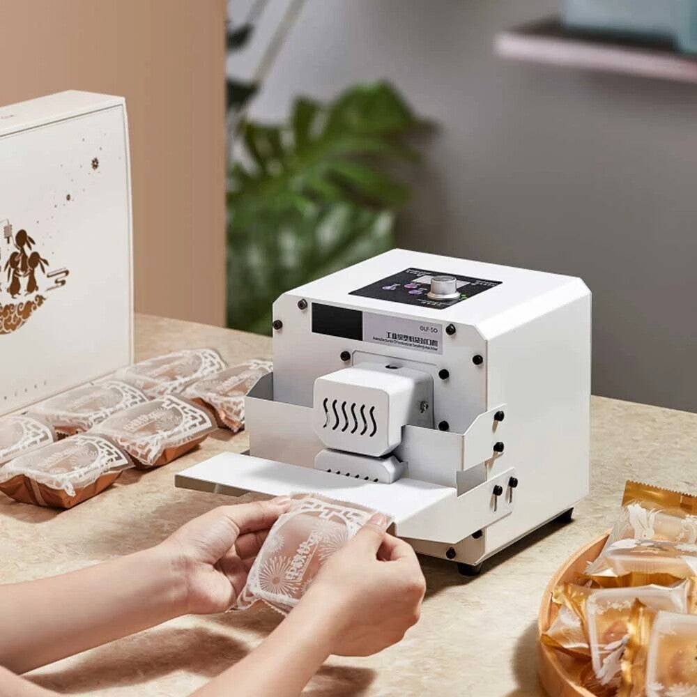 Commercial Plastic Bag Sealer Automatic Food Plastic Bag Heat Sealing Machine B#