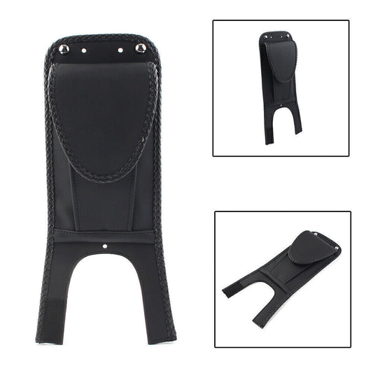 ya 2 6.29 Tank Bib w/ Pouch Bag for Harley-Davidson Softail Fat Boy FXST FXSTB FLST Black
