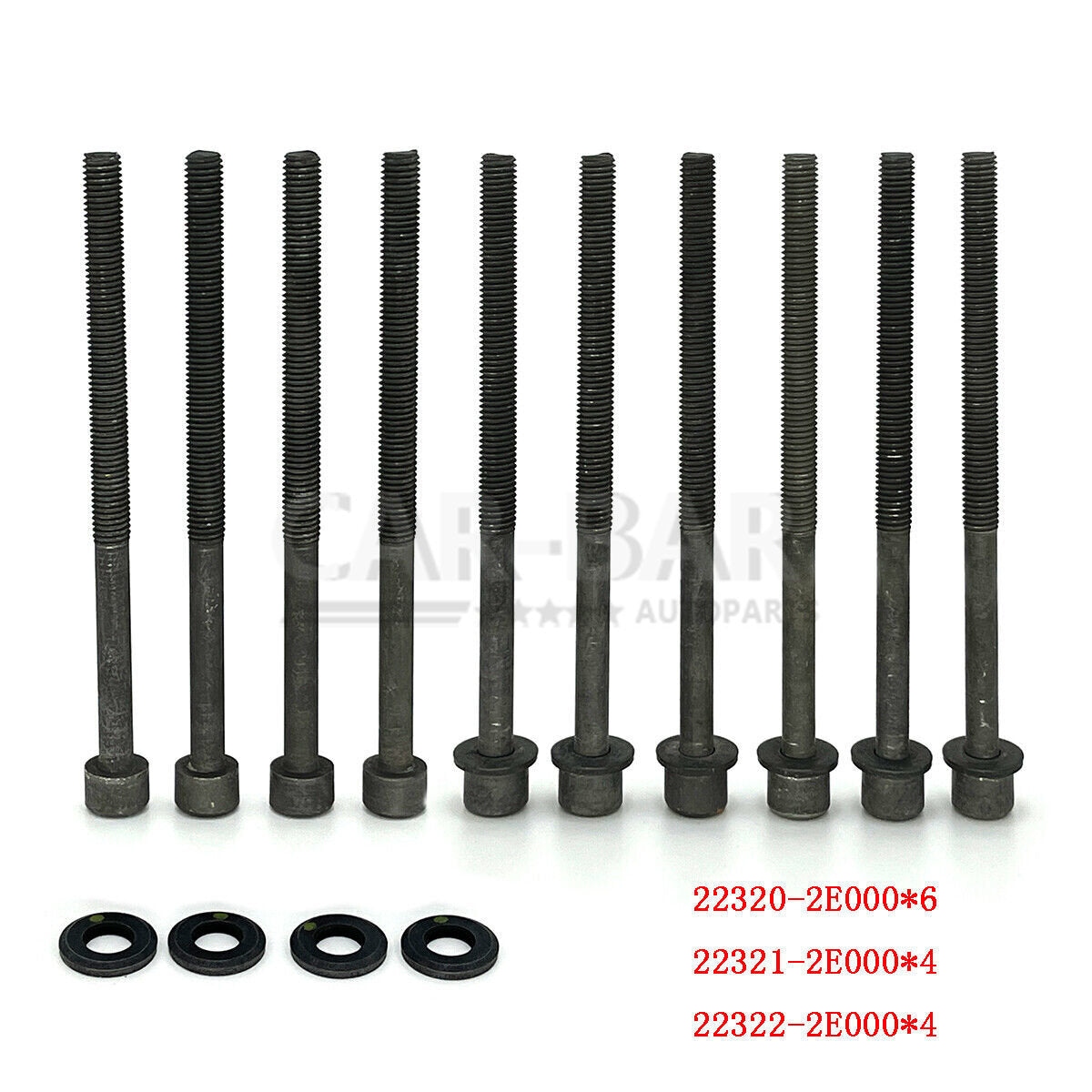 ya 27 7.2 Cylinder Head Bolt Set for 2012-2020 for Hyundai for Kia 2.0L 22320-2E000 22321-2E000