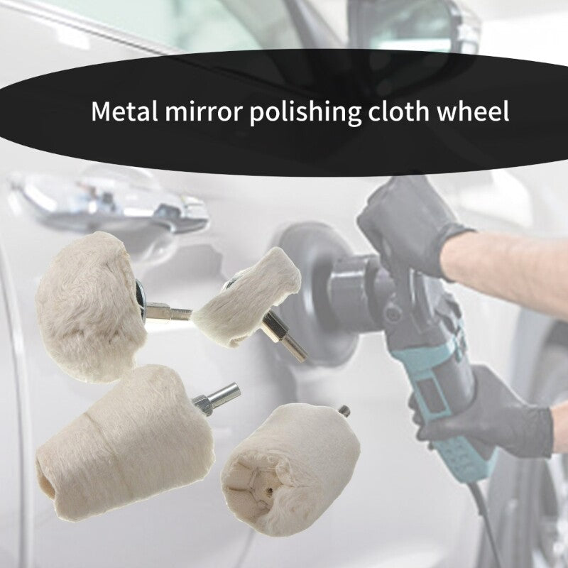 ya 17 Buffing Pad Polishing Fabric Wheel Set for Metal and Stainless Steel Surfaces