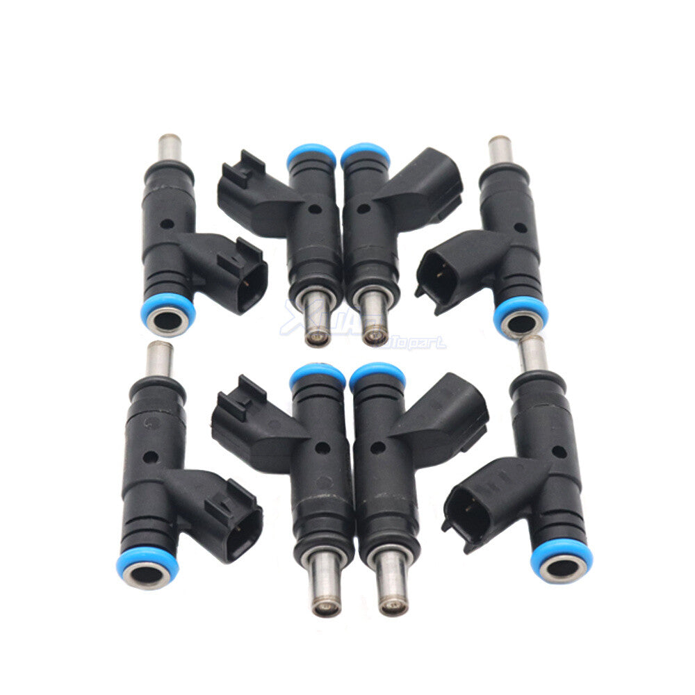 ya 1 8.5.4 1PC For 11-13 for Ram 1500 08-10 for Dodge Dakota 4.7L Set (8) Fuel Injectors 04591851AB