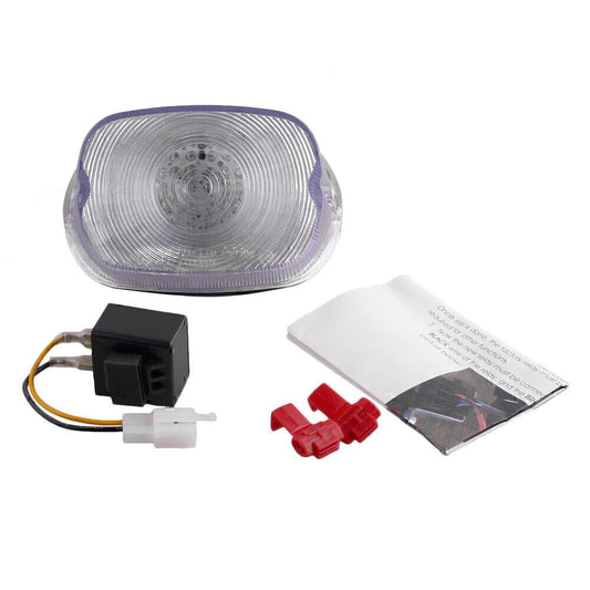 ya 5 6.16.2 Clear Taillight Motor for Harley-Davidson Dynas 91-12 Electra Glides 91-10 FLST