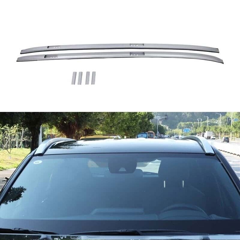 ya 5 8.7 20-24 Suitable for Toyota Highlander Silver Roof Rails Side Rails Luggage Rack