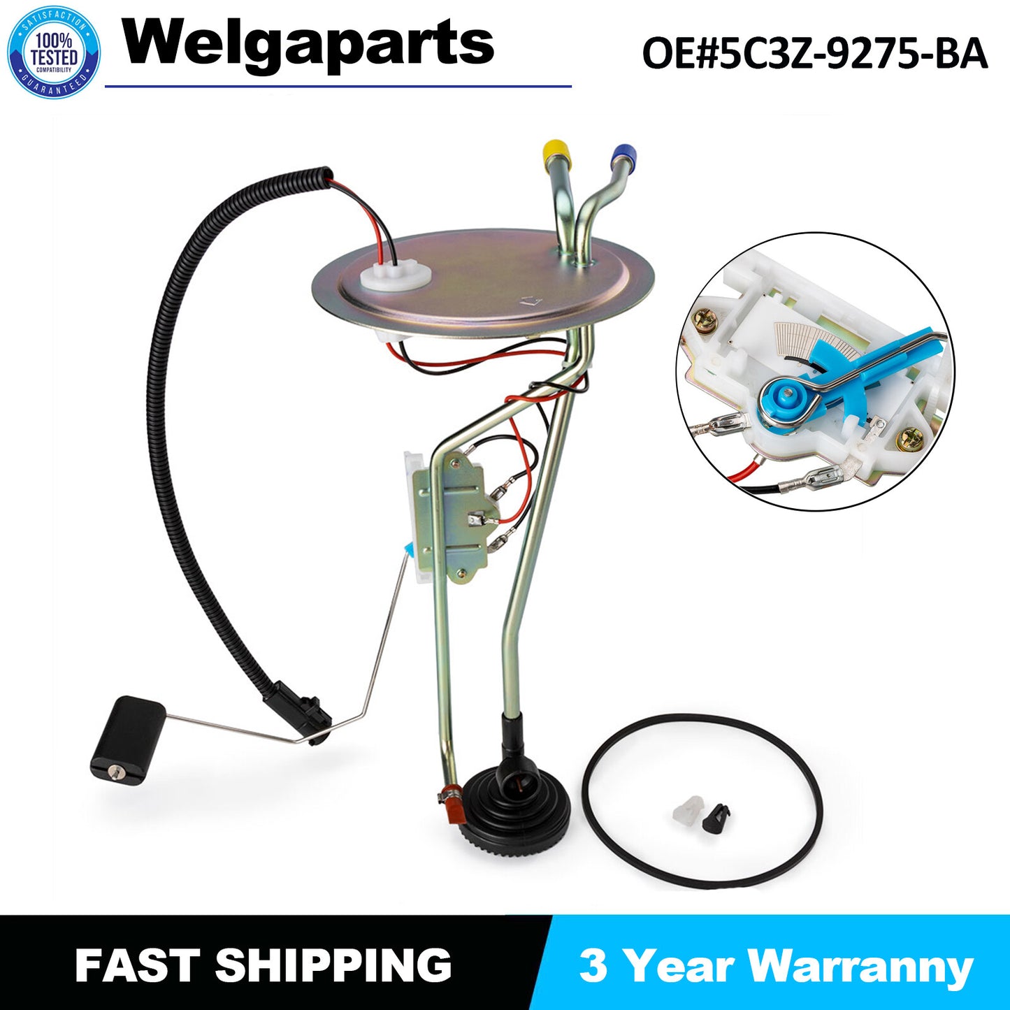 ya 27 7.2 Fuel Sending Unit Sender for Ford F250 F350 Super Duty 6.0L 03-07 5C3Z-9275-BA