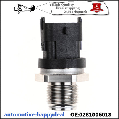 ya 1 8.12 baidi Fuel Rail Pressure Sensor 0281006018 for Ranger Everest for Mazda BT-50 2.5 3.0