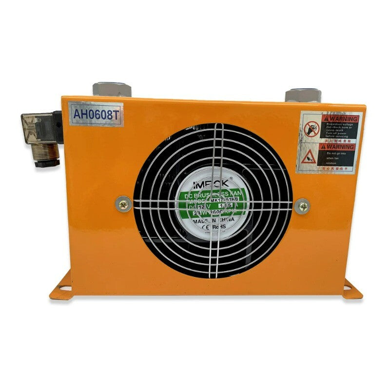 ya 26 7.28.3 Hydraulic Oil Air Cooler AH0608T Hydraulic Oil Cooler Cooling Radiator 220V/380Va