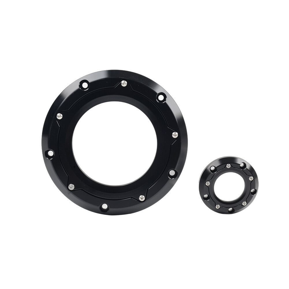ya 1 7.4 Clear Derby Timer Timing Cover FITS for Harley Softail Dyna Touring Road Glide