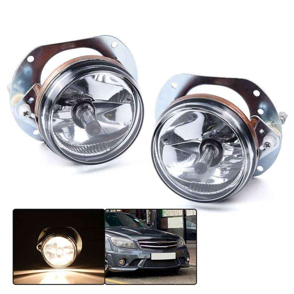 ya 1 8.5.2 Front Fog Light Lamp Left Right w/ Bulbs for Benz W204 W251 W164 R230 C300 CL550