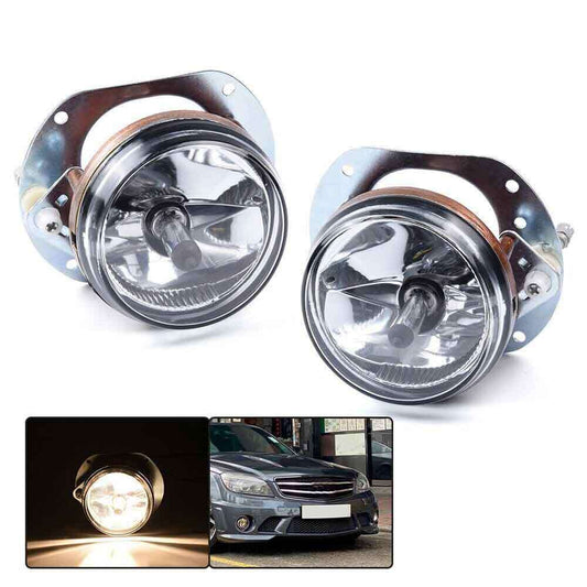 ya 1 8.5.2 Front Fog Light Lamp Left Right w/ Bulbs for Benz W204 W251 W164 R230 C300 CL550