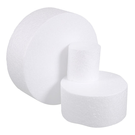 ya 9 6.5.3 3 Pcs Cake Model Mold Rounds Pretend Wedding Baking Props
