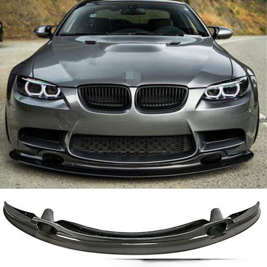 ya 11 10.28 Carbon Fiber Front Bumper Lip Splitter For 2008-13 E92 E93 E90 M3 GT4 Style