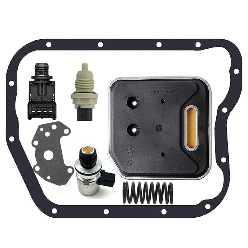 ya 1 8.5.1 8-Pack A518 46RE 48RE Transmission Filter Kit with Solenoid and Sensor Kit 2000+ 