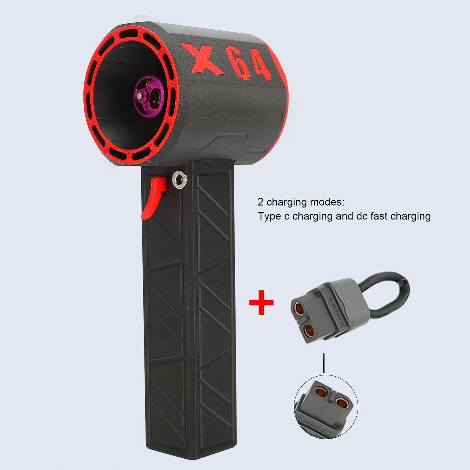 ya 17 (EU Plug)Electric Air 64mm Brushless Motor 11 Blade 1400 Thrust 