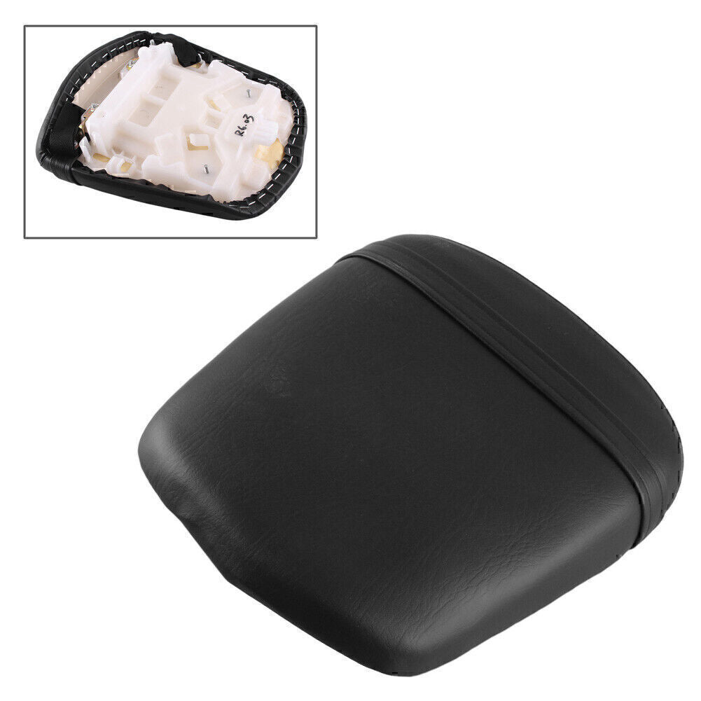 ya 5 8.7 Rear Passenger Back for SEAT Cushion Pillion Fit for Yamaha YZF R6 2003 2004 2005 Black