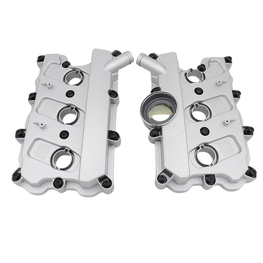 ya 11 6.5 2X Engine Valve Cover w/Gasket Left & Right for Audi A4 A5 A6 Quattro Q5 S4 DOHC