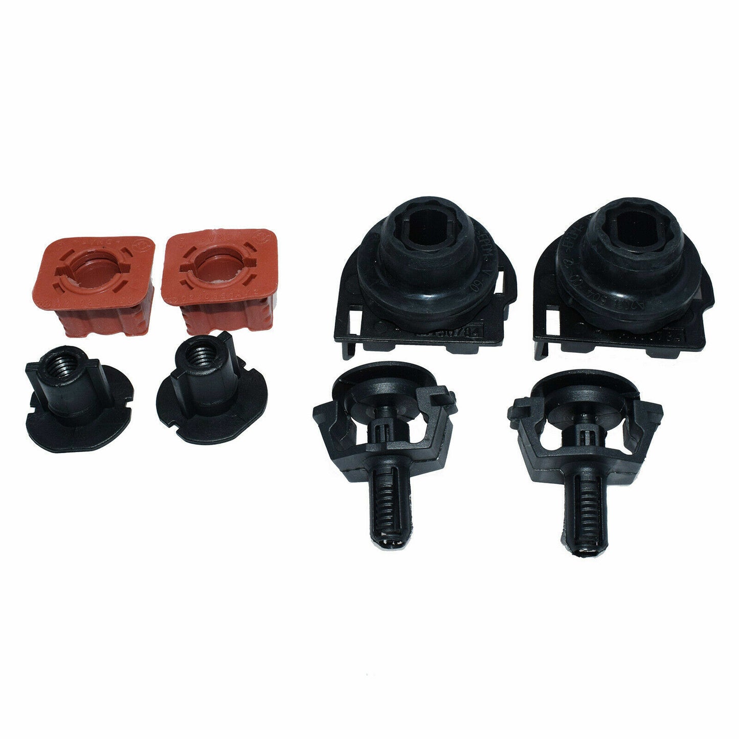 ya 27 7.20 Radiator mounting kit (8 pieces) for Mercedes-Benz C200, C280, C300, GLK350, SL500, E400