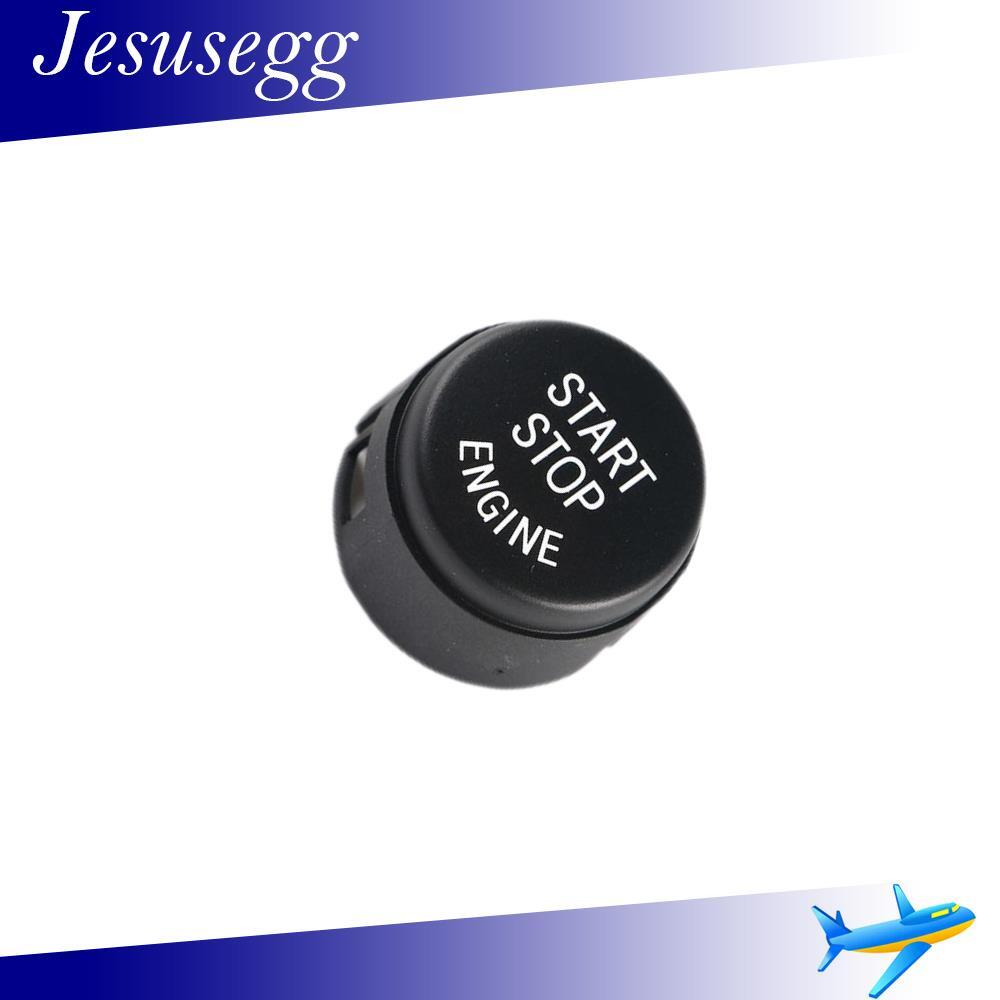 ya 13 Black Engine Start Stop Button Switch Cover for BMW F01 F02 F10 F11 5/6/7 Series