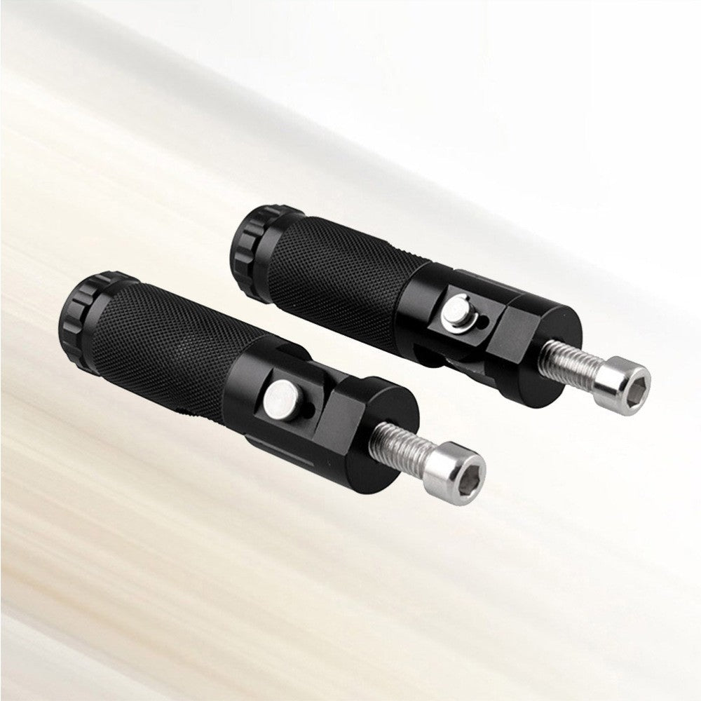 ya 11 6.8 1 Pair of Aluminum Alloy Round Folding Foot Pedal Motorcycle Pedal Motorcycle