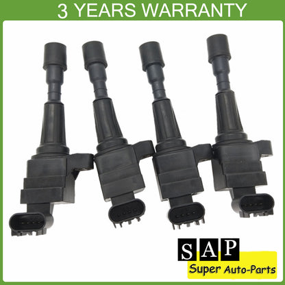 ya 5 8.7 Set of 4 New Ignition Coil 12606179 for Chevrolet for Opel Antara for Saab for Vauxhall