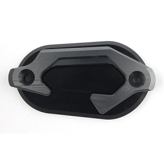 ya 4 6.17.2 1 x CNC Reservoir Oil Cup Cap Cover Fit for Kawasaki 400 2017 2018 2019 Grey