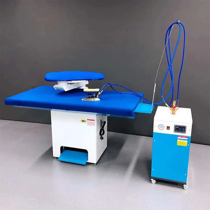ya 25 Foot-operated Vacuum Ironing Table Ironing Table for Hotel Uniforms and Workwear