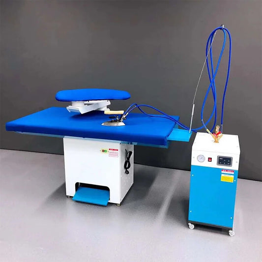 ya 25 Foot-operated Vacuum Ironing Table Ironing Table for Hotel Uniforms and Workwear