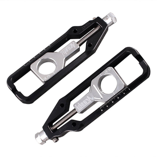 ya 1 8.25.2 shuiyin Rear Axle Chain Adjusters Tensioner with Spools for BMW S1000R S1000RR 2009-2013