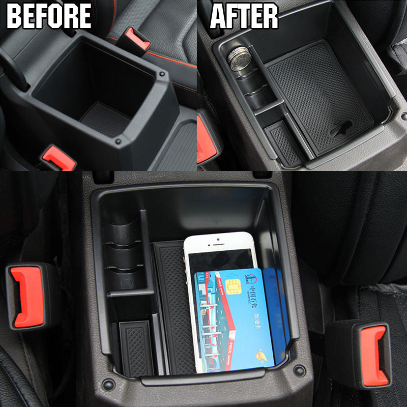 ya 5 8.7 Armrest Storage Box for VW for Tiguan 2 2016 - Centre Console Container Holder