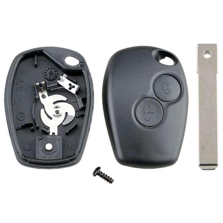 ya 10 5.28 2 Button Remote Key Shell Case Fob Cover for Renault Modus Clio 3 Twingo Kangoo