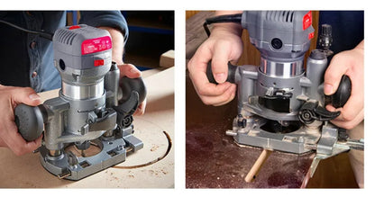 ya 14 Handheld Movable Plunge Planer Base, Home Router for Woodworking Kits
