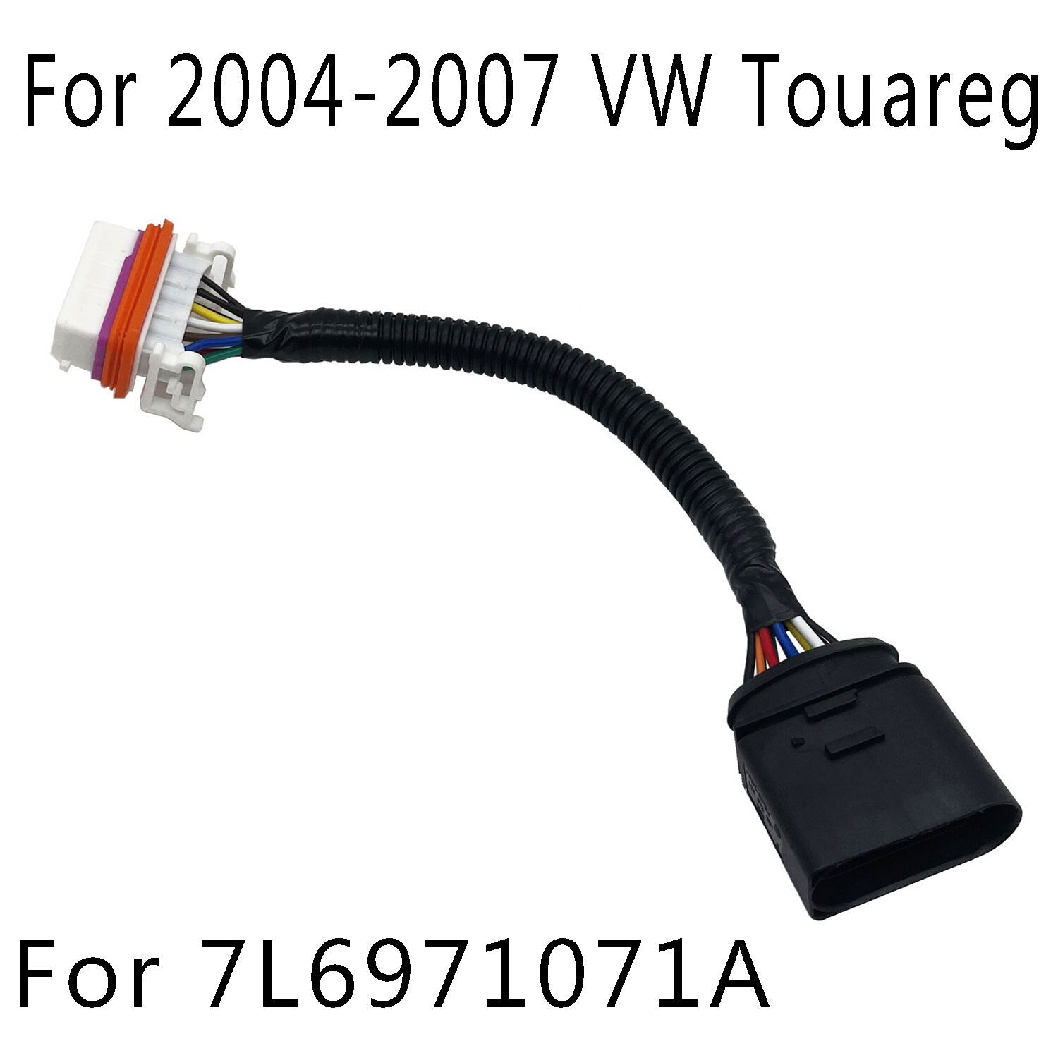 ya 4 6.22 Fits 7L6971071A for VW Touareg 2004-2007 Headlamp Adapter Wiring Harness