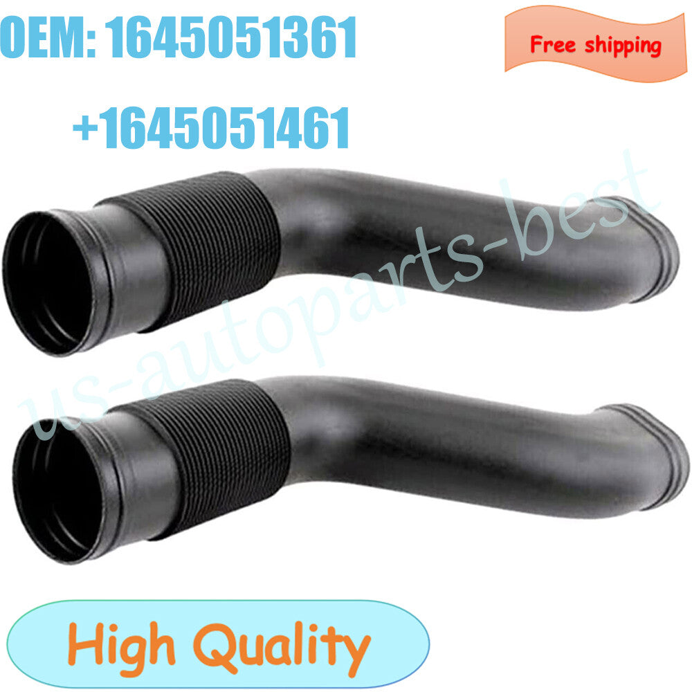 ya 5 8.7 1 Pair Left and Right Air Intake Hose for for benz X164 GL 450 GL 550 W164 ML 500
