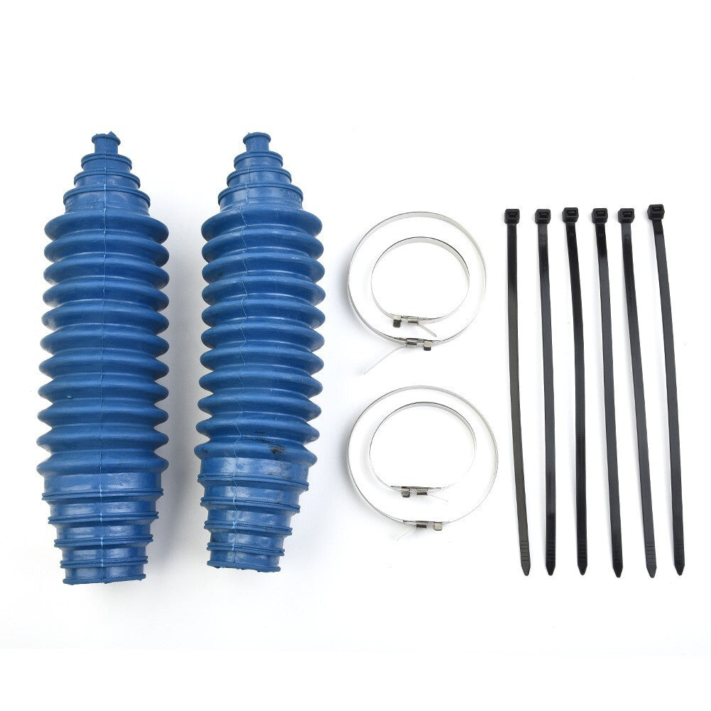 ya 5 8.7 Silicone + Metal Rack And Pinion Steering Gaiter Boot Kit W/ Cable Ties&Clamp