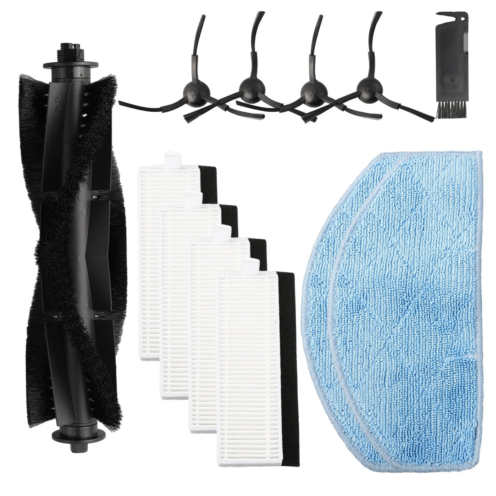 ya 25 Main Brush Kit For Laresar Evol 3 For Honiture G20/G20 Pro Robot Vacuum Cleaner