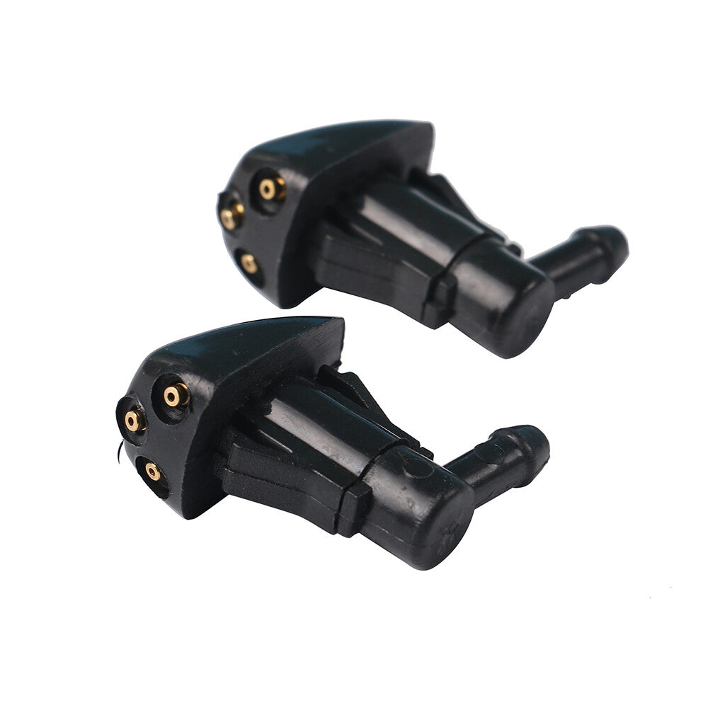 ya 13 Fits for Tucson Sportage 2005-2010 2Pcs Front Windshield Wiper Washer Jet Nozzle