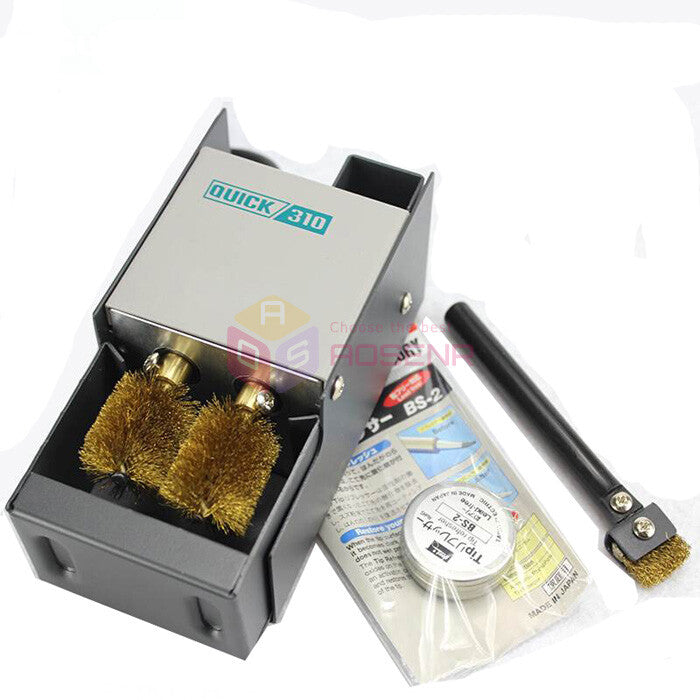 ya 25 220V 310 Welding Soldering Solder Iron Tip Cleaner Electric Cleaning Machine
