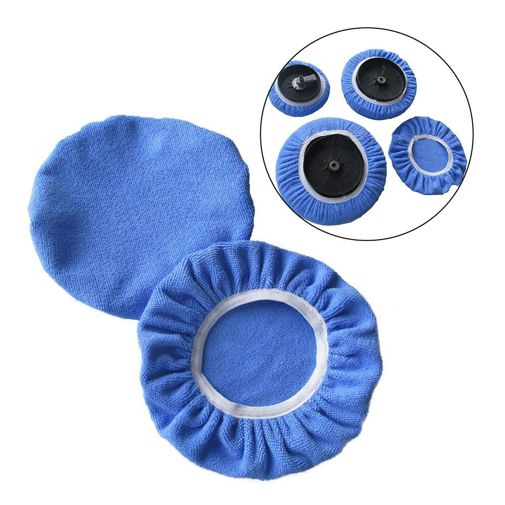 ya 5 8.7 11PC Polishing Cover Polishing Pad Replacement Cover Microfiber 7-8 Inches