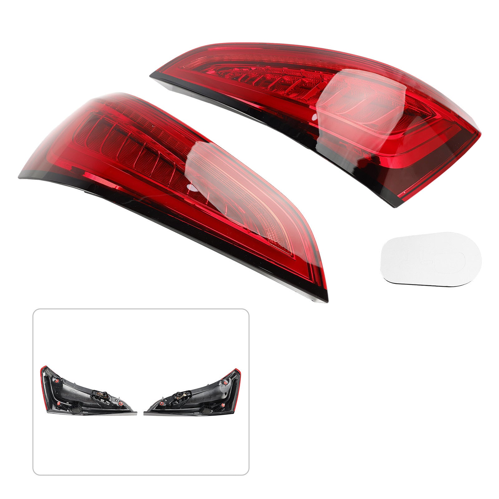 ya 1 8.5.1 L+R Pair Rear Tail Light Lamp 8R0945094C/93C LED for Audi Q5 8R 2014-16