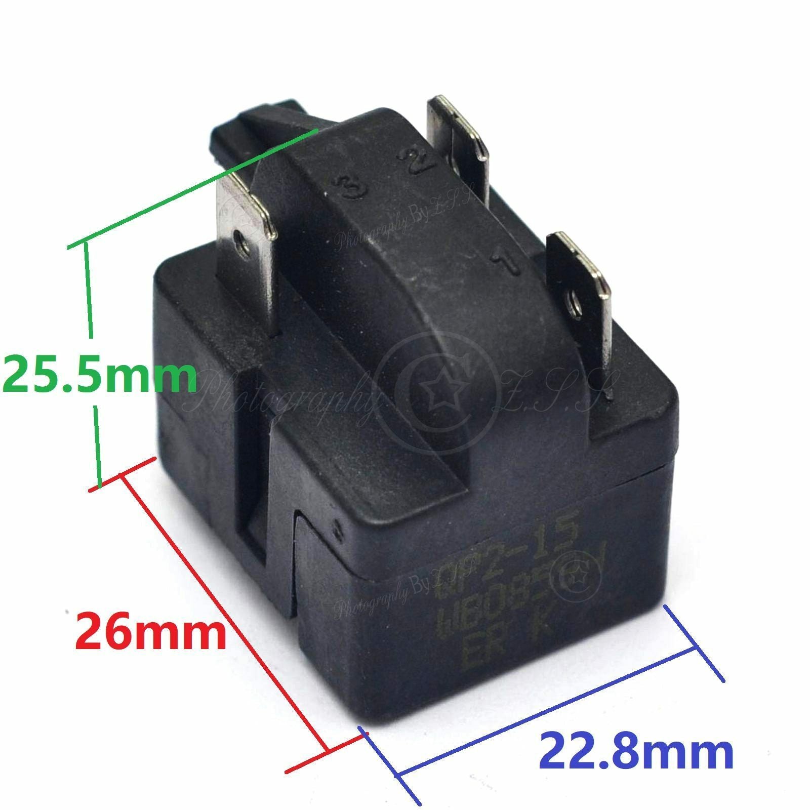 ya 26 Universal QP2-15 F Reigerator 15¦¸ PTC Start Relay For Wanbao Pa sonic idge