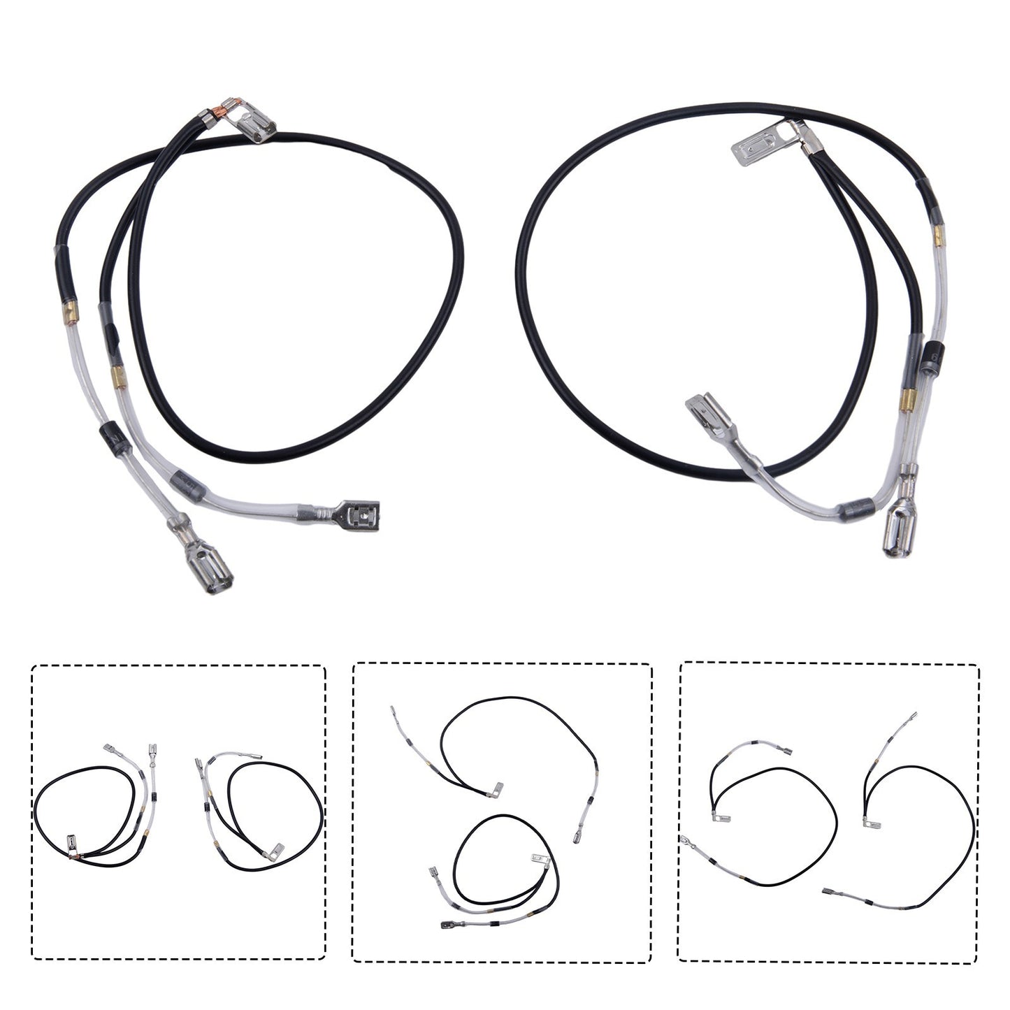ya 14 Wire Assembly Wire Assembly 2PK 844547 For V-twin Engine Metal Replaces Part