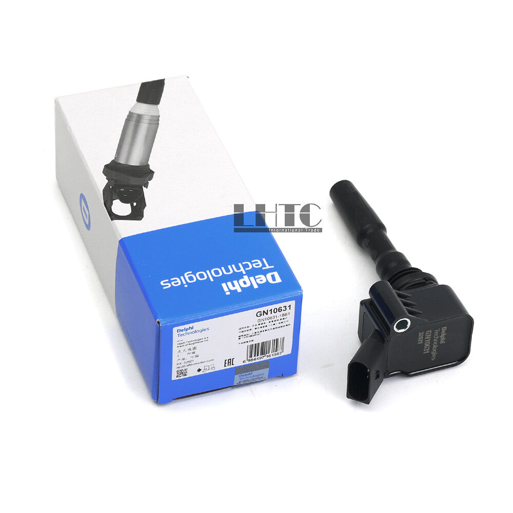 ya 5 6.15.2 Ignition Coil Spark Plug Delphi for Audi A1 A3 for VW for Golf for JETTA Polo EA211 1.4T 1.6