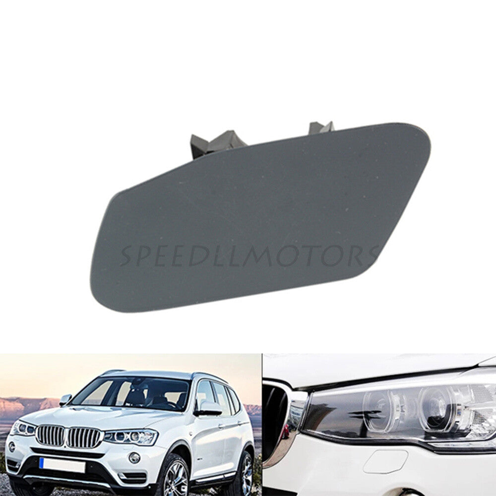 ya 27 6.18.2 Front Left Headlight Washer Jet Spray Cover Cap for BMW X3 F25 Series 2014-16