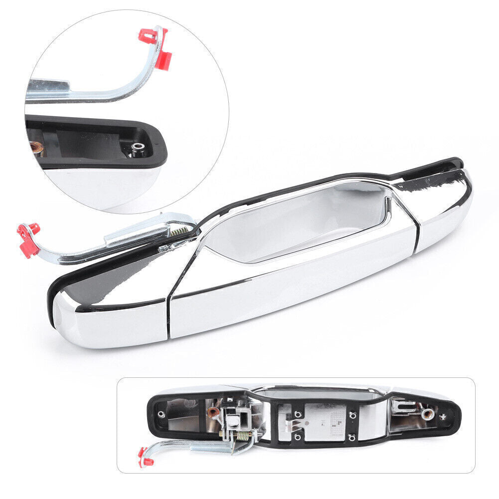 ya 5 8.7 Door Handle Exterior Rear Right for GMC for Cadillac for Escalade Base 2007-2013 Chrome