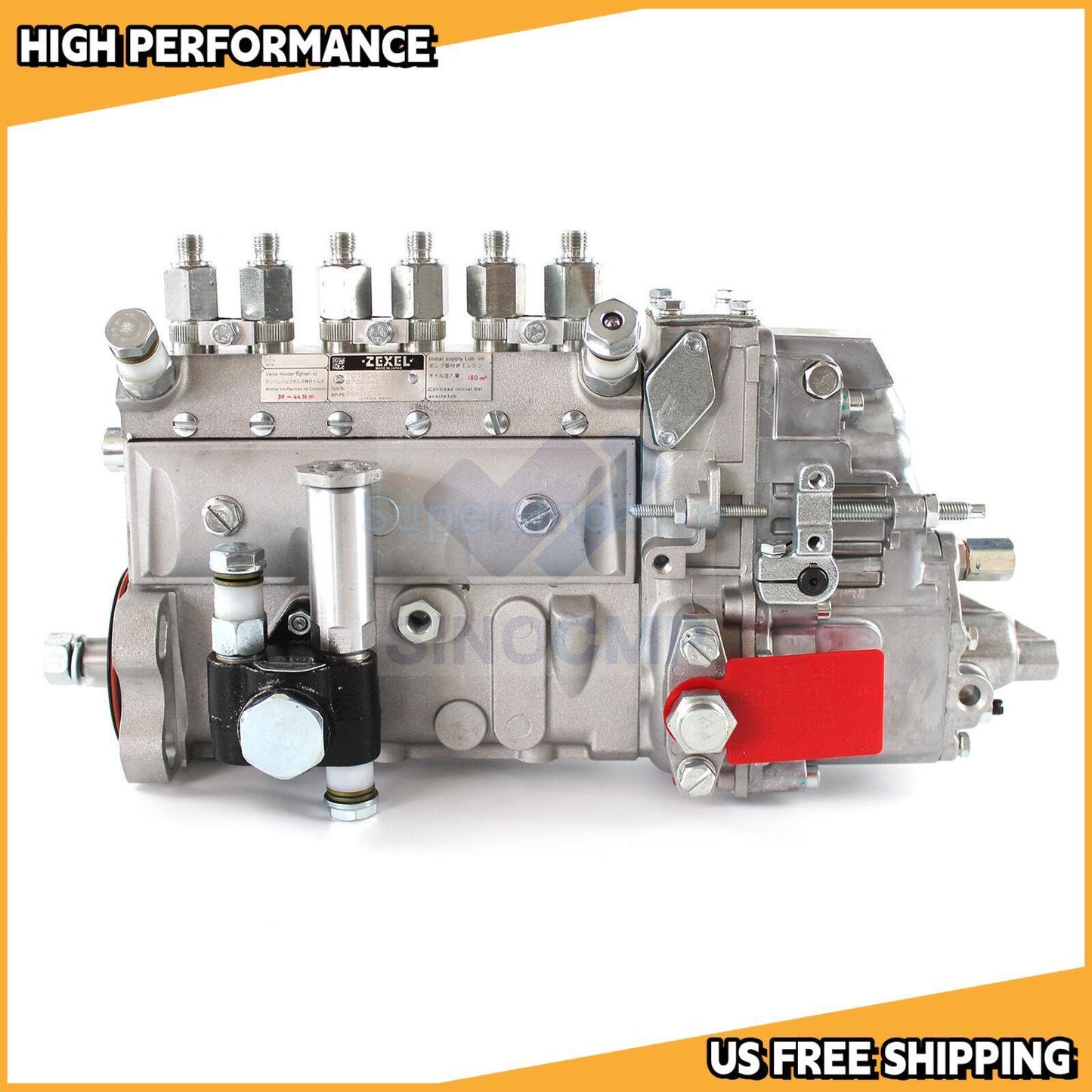 ya 27 7.2 6D102 Fuel Injection Pump For Komatsu PC200 101609-3321 101061-9990 6735-71-1450