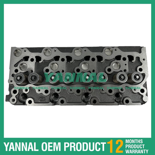 ya 27 7.2 new Kubota V2203 V2203-IDI complete cylinder head with valves (old model)