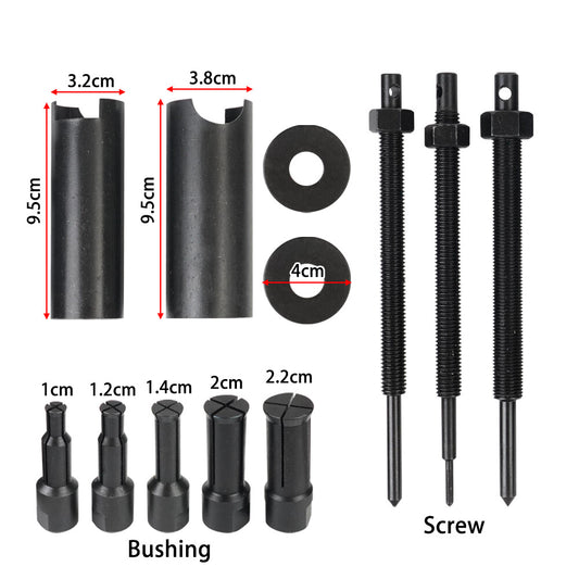 ya 1 7.13 Motorcycle Bearing Puller Car Bicycle Wheel Inner Puller Tool Remover Kit
